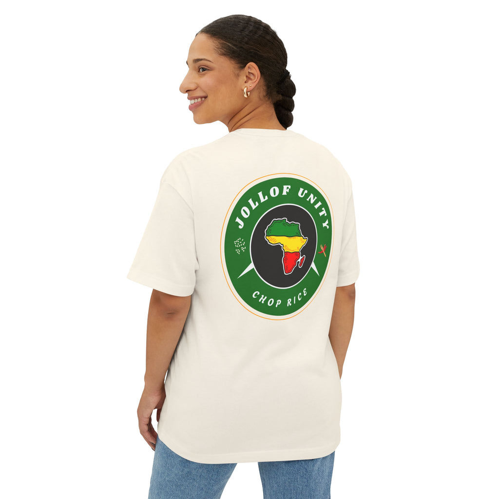 JollofUnity Unisex Oversized Tee