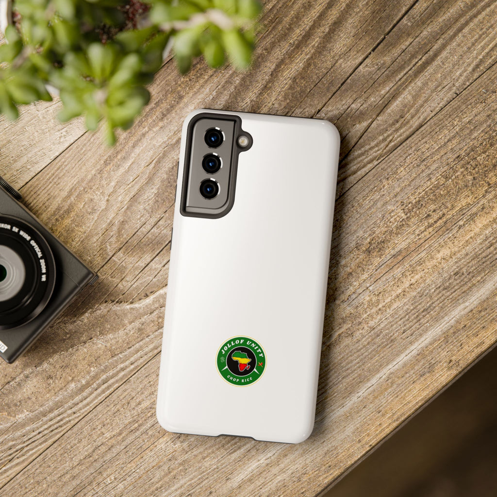 Tough Phone Case — Colorful Retro Badge Design (Durable Protective Phone Cover)