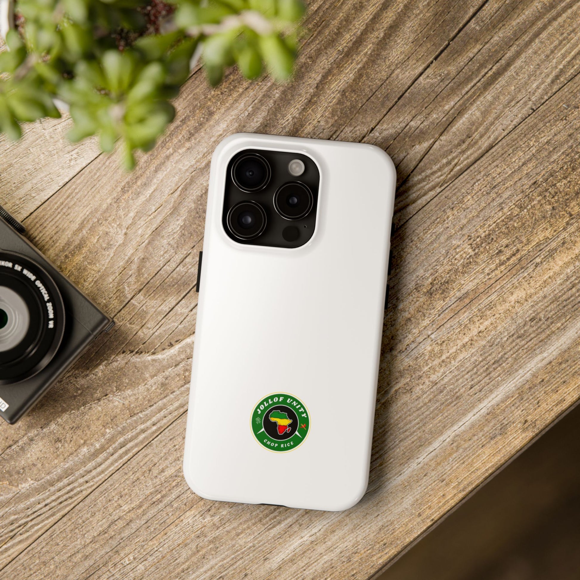 Tough Phone Case — Colorful Retro Badge Design (Durable Protective Phone Cover)