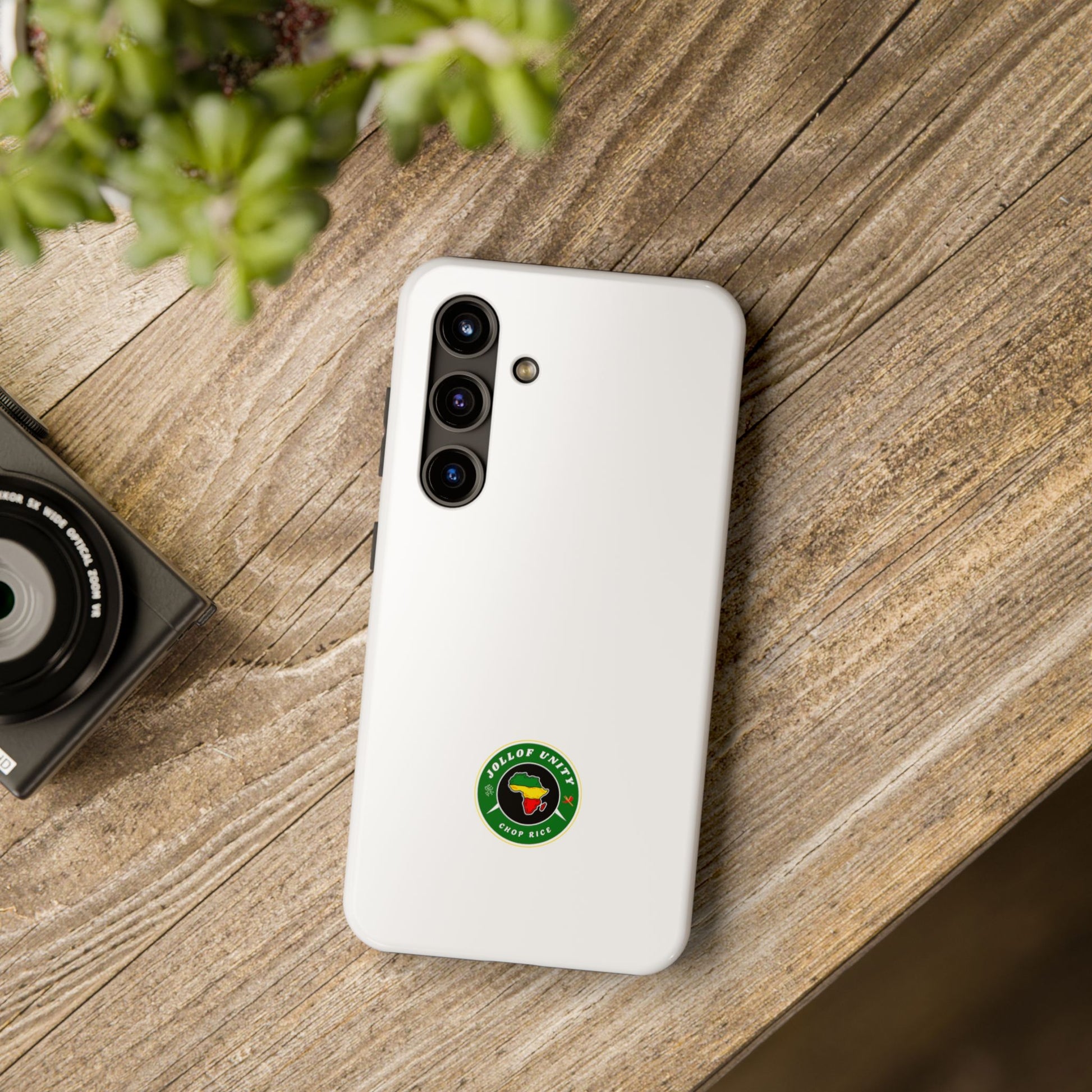 Tough Phone Case — Colorful Retro Badge Design (Durable Protective Phone Cover)