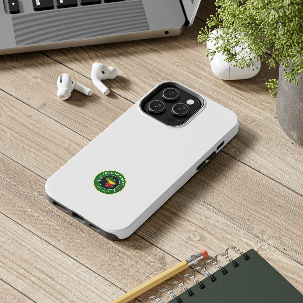 Tough Phone Case — Colorful Retro Badge Design (Durable Protective Phone Cover)