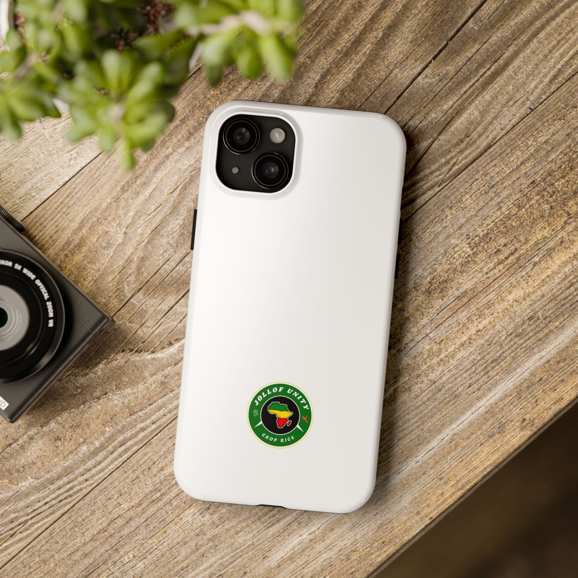 Tough Phone Case — Colorful Retro Badge Design (Durable Protective Phone Cover)