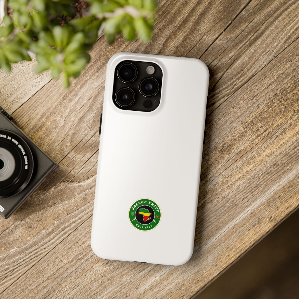 Tough Phone Case — Colorful Retro Badge Design (Durable Protective Phone Cover)