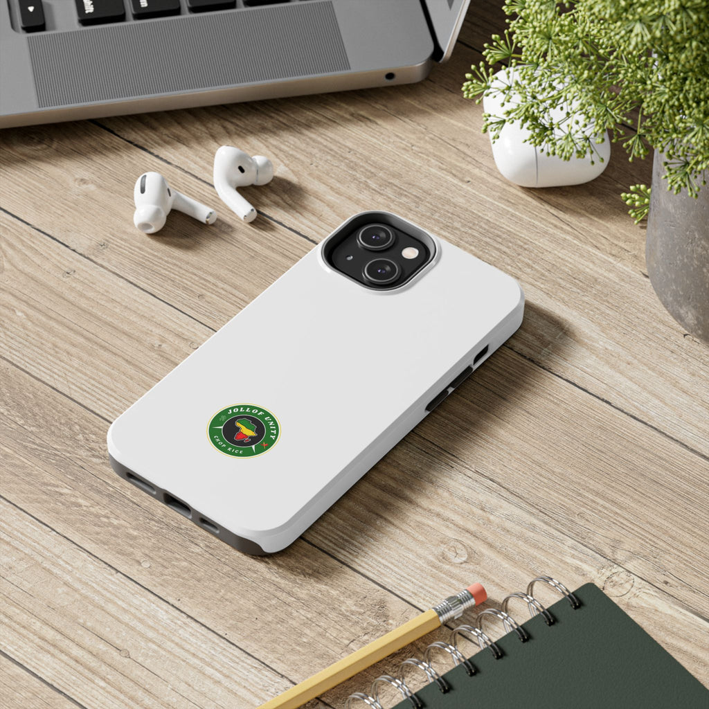 Tough Phone Case — Colorful Retro Badge Design (Durable Protective Phone Cover)