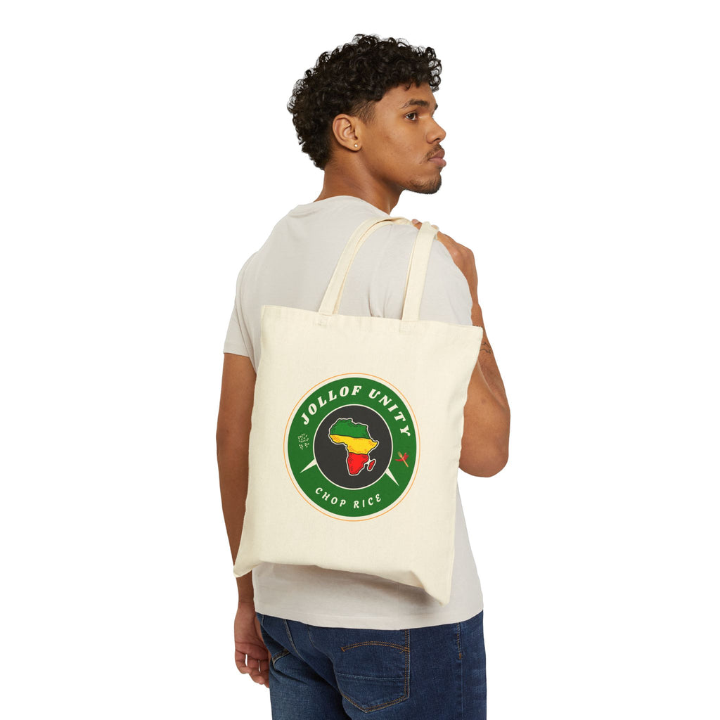 JollofUnity Tote Bag | Eco-Friendly Market Bag