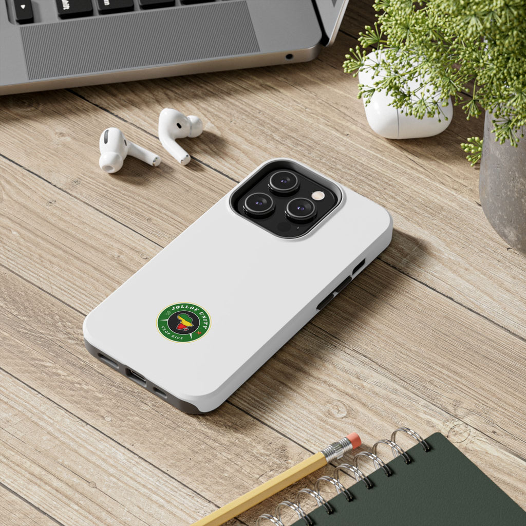 Tough Phone Case — Colorful Retro Badge Design (Durable Protective Phone Cover)