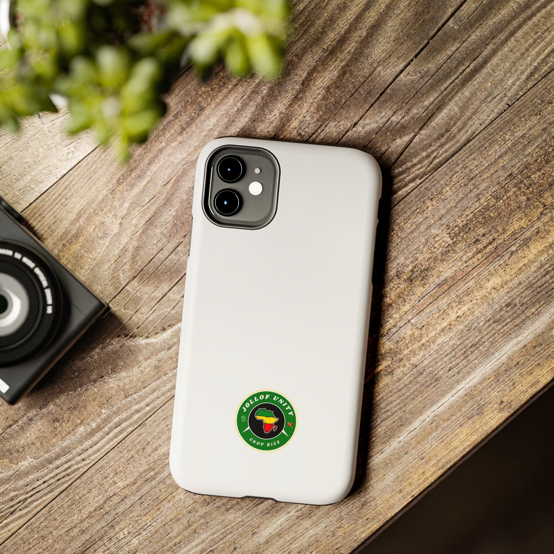 Tough Phone Case — Colorful Retro Badge Design (Durable Protective Phone Cover)