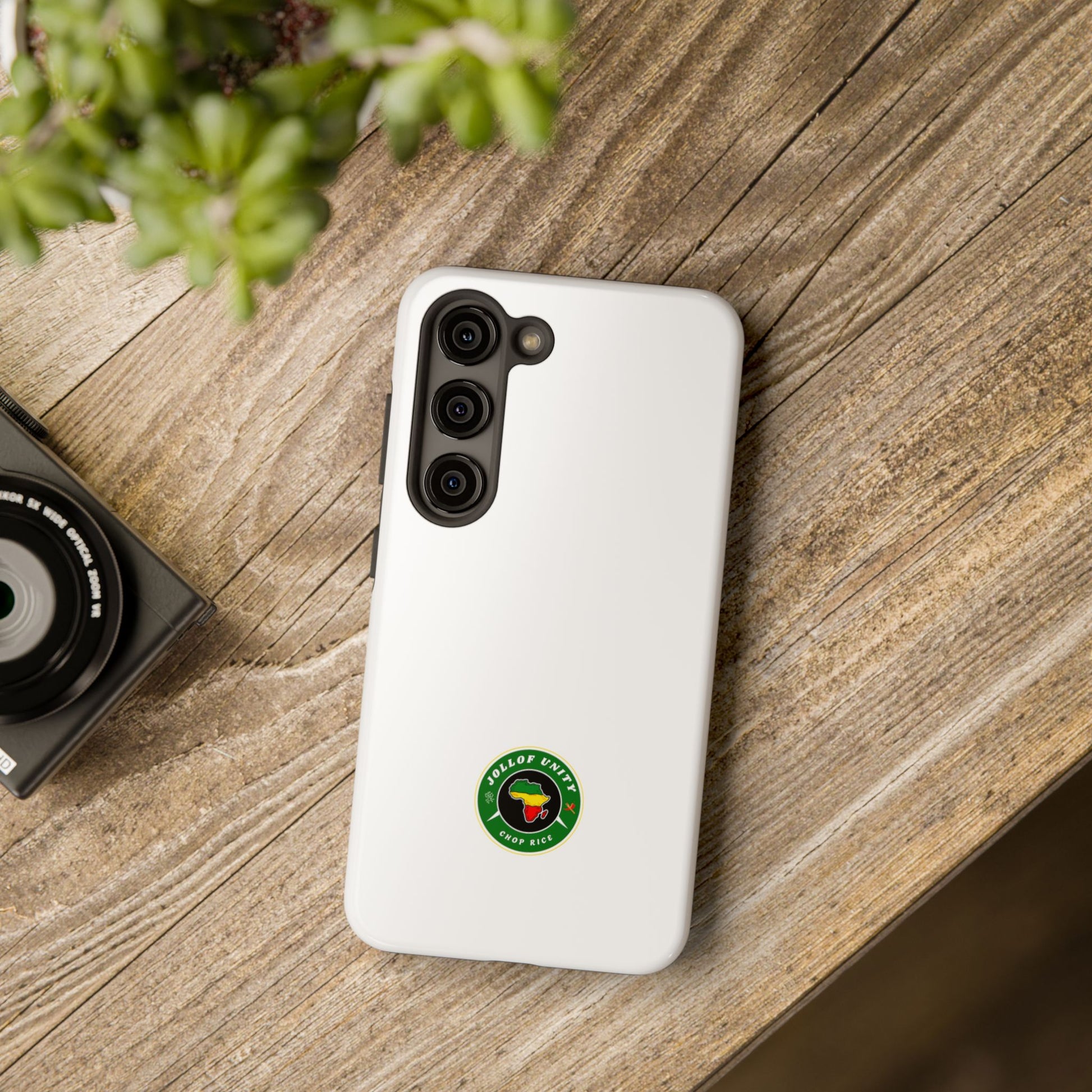 Tough Phone Case — Colorful Retro Badge Design (Durable Protective Phone Cover)