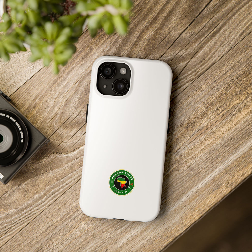 Tough Phone Case — Colorful Retro Badge Design (Durable Protective Phone Cover)